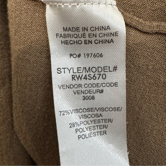 Splendid x CeliaJane Ribbed Tank Top | Women’s M Taupe Knit Layering Basic - Picture 4 of 5